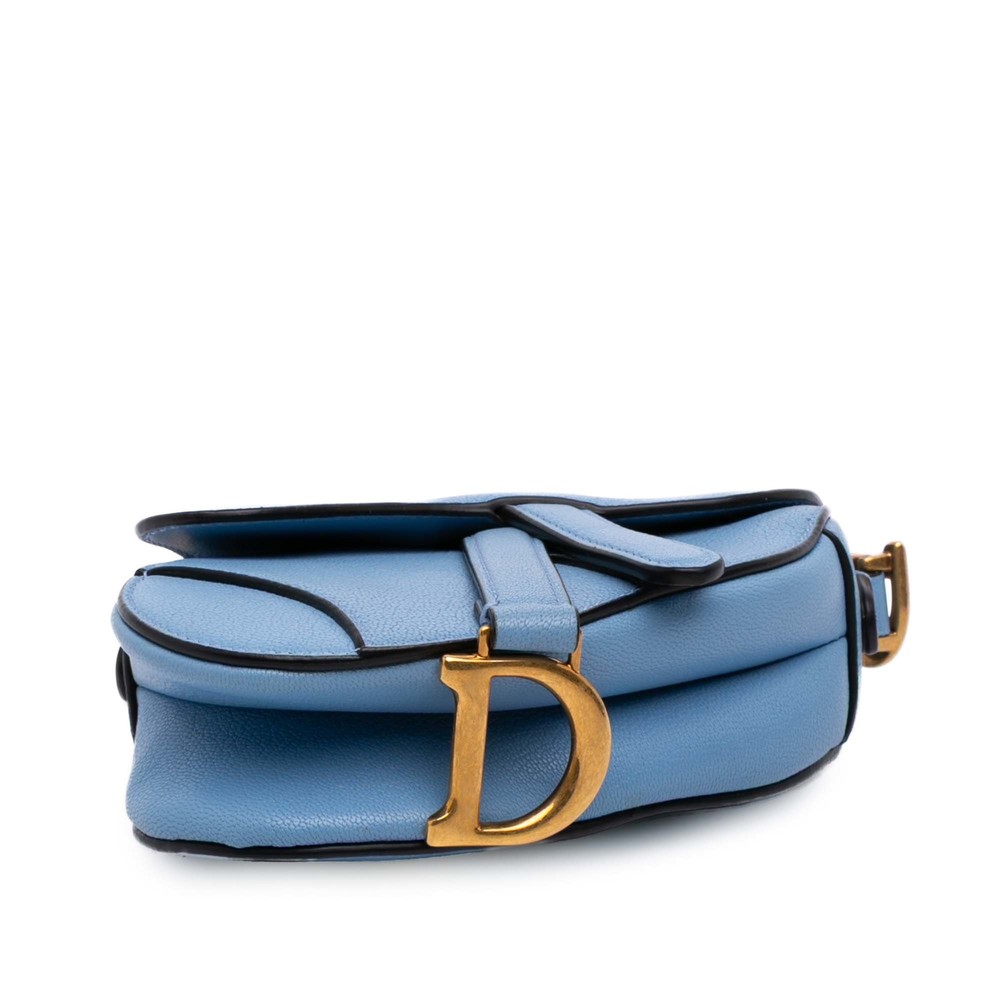 Pre-Loved Dior Micro Goatskin Saddle - Picture 3 of 10